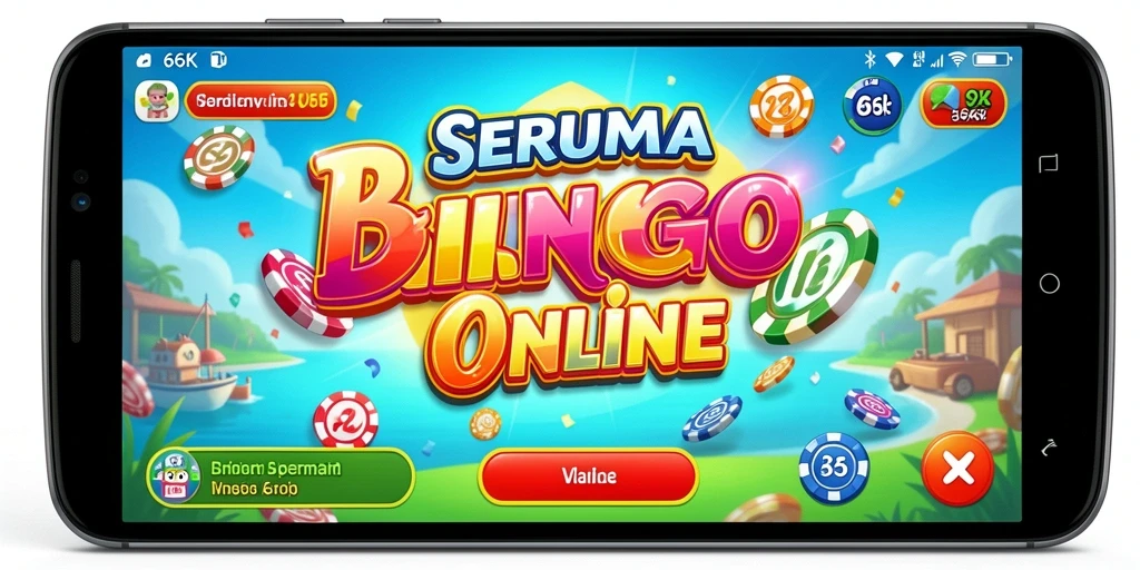 Screenshot gameplay menampilkan pengalaman seru bermain Bingo di 66K.