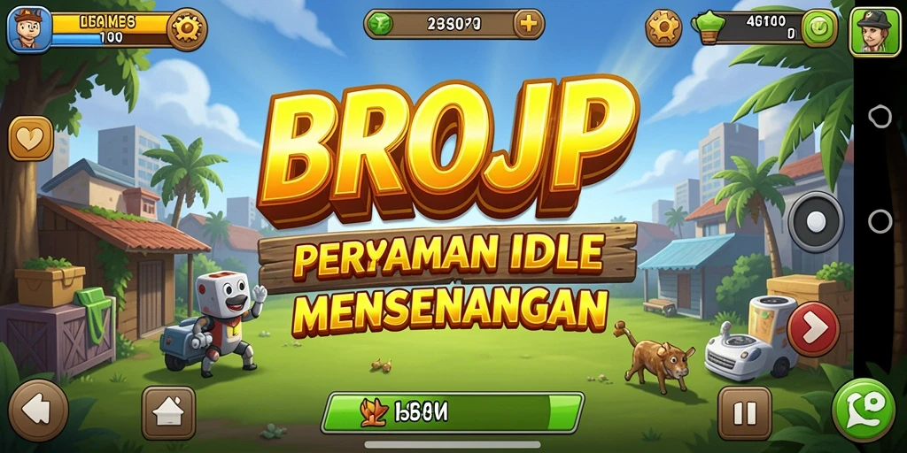 Tangkap momen seru dalam gameplay Idle BROJP yang menyenangkan.