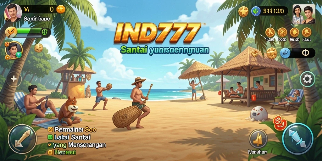 Gameplay IND777 menampilkan karakter lucu dalam petualangan seru.