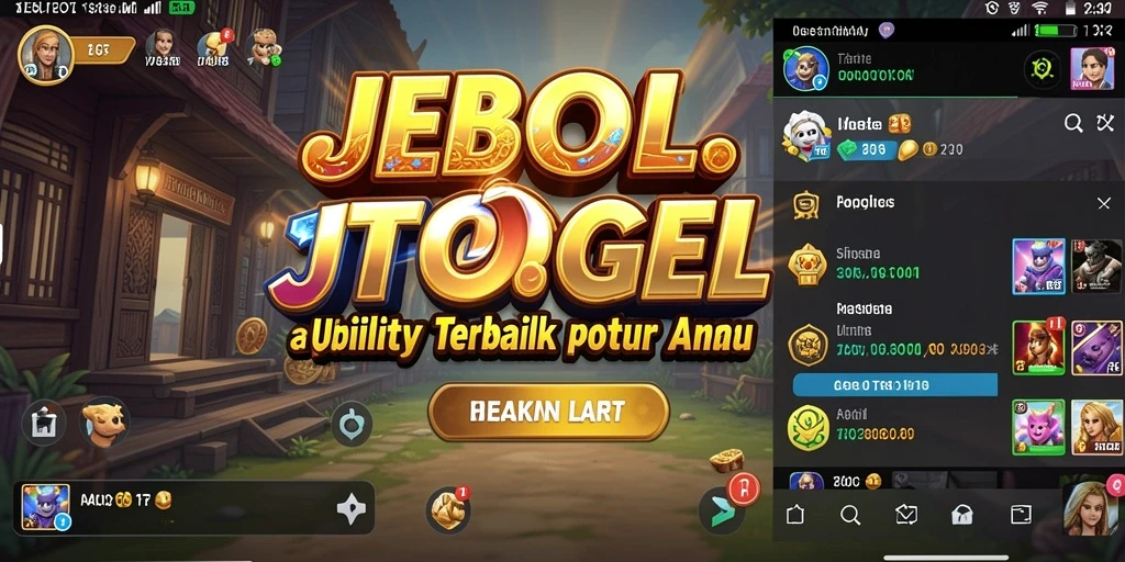Screenshot utama JEBOLTOGEL menunjukkan antarmuka yang intuitif dan fitur-fitur bermanfaat.