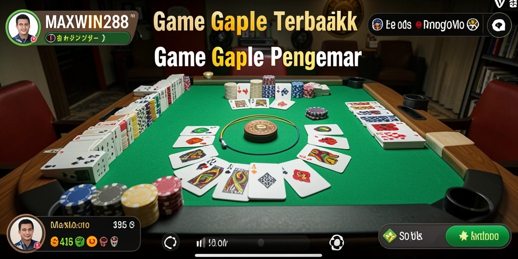 Gameplay Gaple yang seru dan interaktif di MAXWIN288.