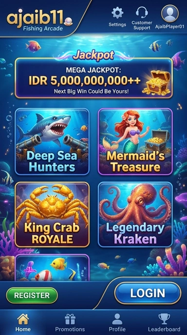 Fitur unggulan dari aplikasi ajaib11 di layar ponsel.